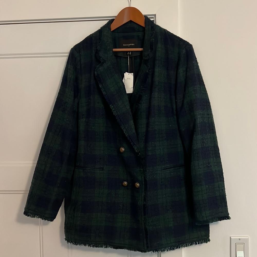 Plaid blazer